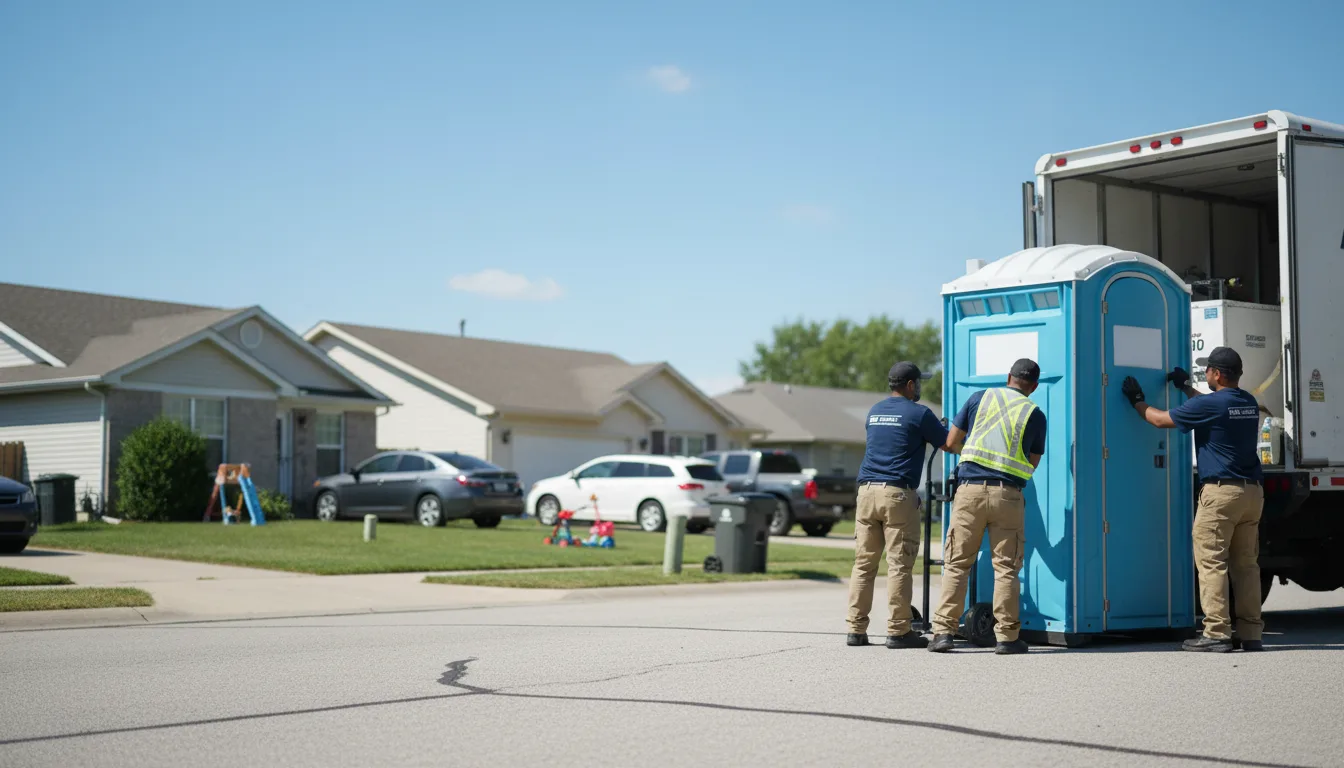 Standard Porta Potty Rentals in Cornland, IL near me